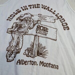 Hole in the Wall Lodge Alberton Montana Graphic‎ Tank Top Unisex